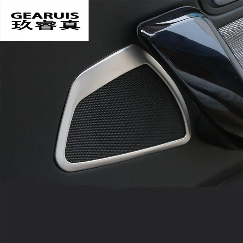 Автомобильный Стайлинг двери аудио динамик дверь громкоговоритель накладка наклейка декоративная крышка для BMW F20 1 серия интерьер авто аксессуары