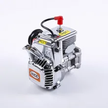 1/5 Baja 4 болта 36cc хромированный двигатель с карбюратором 1107& NGK Sparkplug для 1/5 весы HPI km RV baja 5B 5T 5SC MCD LOSI 5IVE-T