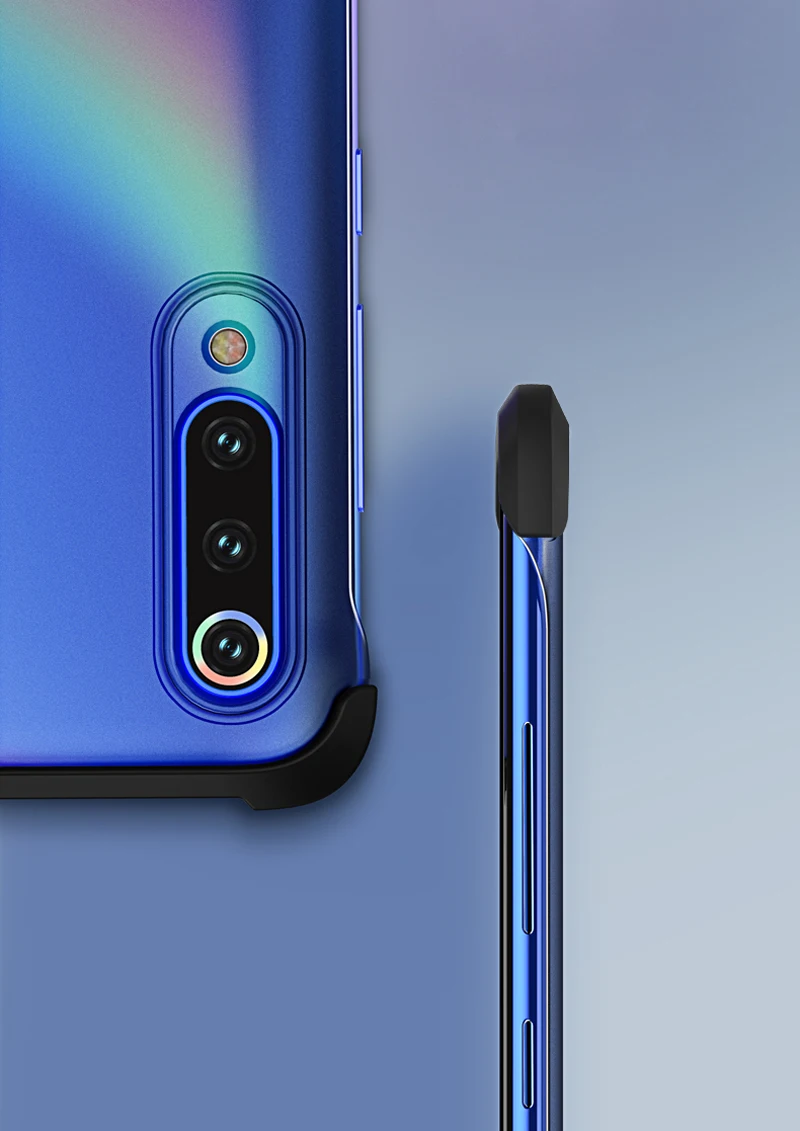 Ультратонкий чехол XUNDD для Xiaomi Mi 9, защитный чехол s, матовый, яркий, ультратонкий, без бампера, противоударный чехол с ремешком