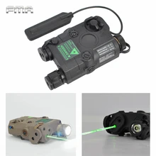 AN/PEQ-15 лазерный Белый светодиодный фонарик с зелеными точками 270 люменов для стандартного 20 мм рельса ночного видения для охотничьей винтовки, чехол с аккумулятором