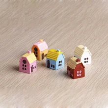 3PCS/lot 1.7×1.5cm Doll house Handmade house birthday gifts 3D puzzles for adults and lovers dream house children color random