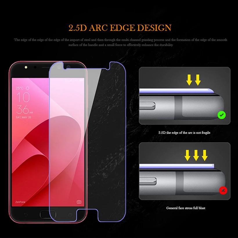 Kardeem закаленное стекло для Asus Zenfone 4 A450CG Max ZC554KL ZE554KL Pro Selfie 5 ZD553KL Защитные пленки