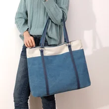 Новинка, простая Большая вместительная Лоскутная дизайнерская холщовая женская сумка-мессенджер, модная сумка для девочек, сумка на плечо