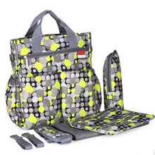 Цветочный стиль, 3 цвета, высокое качество, сумка-тоут, детские сумки на плечо, сумки для подгузников, прочная сумка для подгузников, сумка для мамы и малыша