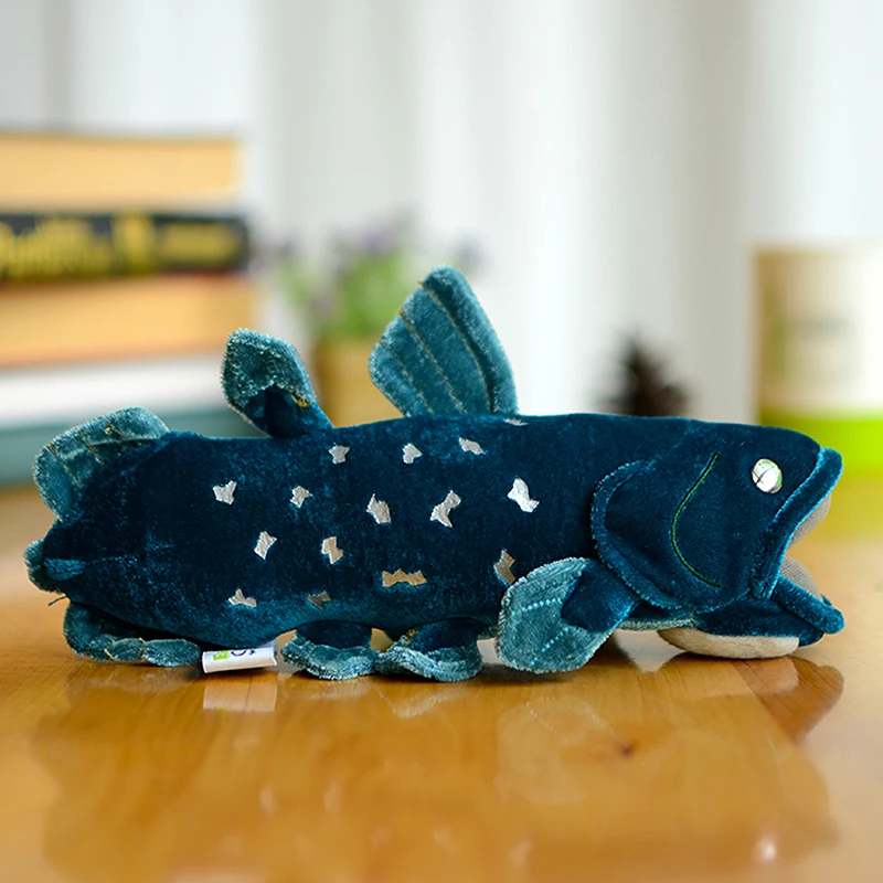 Коллекция рыбок, игрушки Coelacanth, детские плюшевые игрушки, моделирование, милые подарки для детей, Kawaii, реалистичные мягкие животные, куклы, Colorata