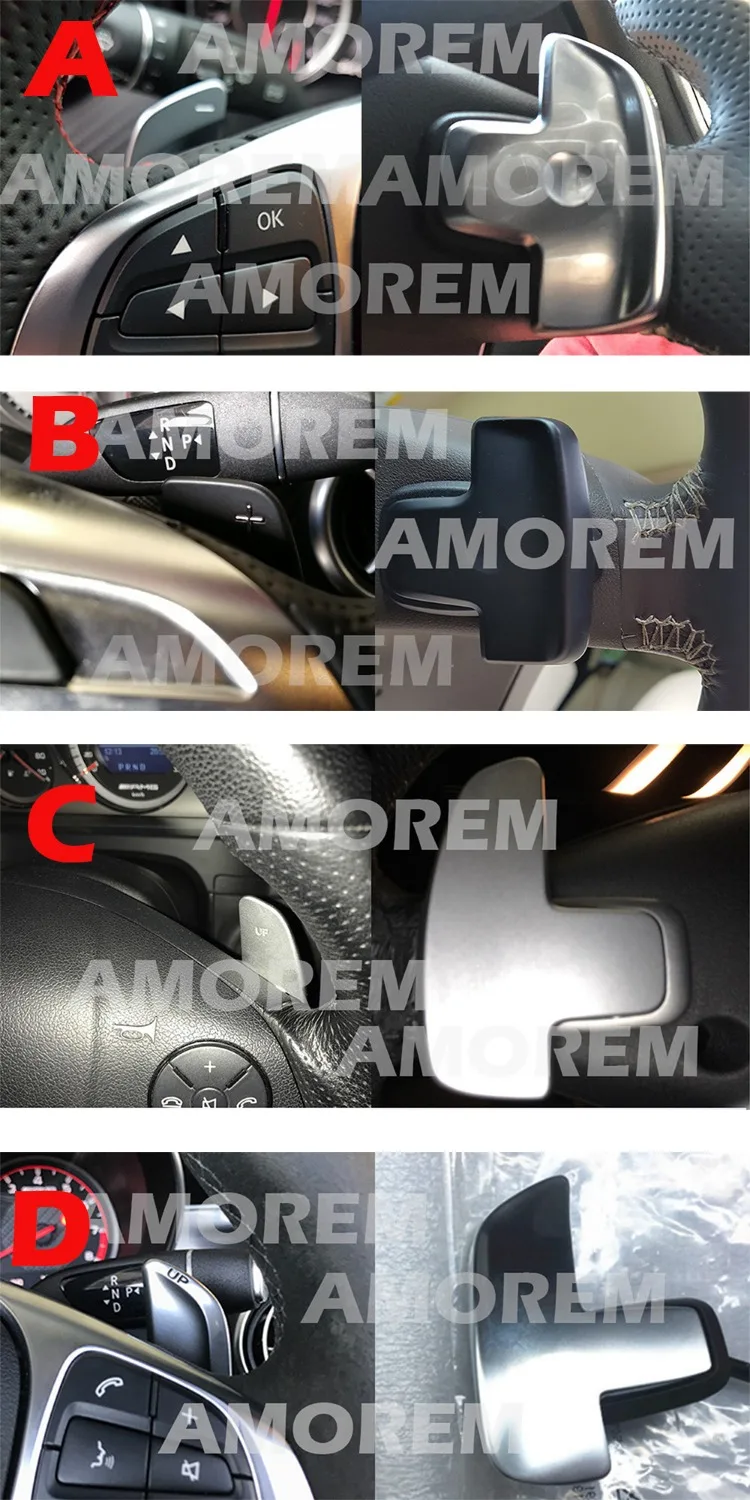 Управление алюминиевым сплавом колесо переключения передач для Mercedes Benz AMG A, B, C, E, S, GLK GL CLA CLS GLE класса W222 C117 W166