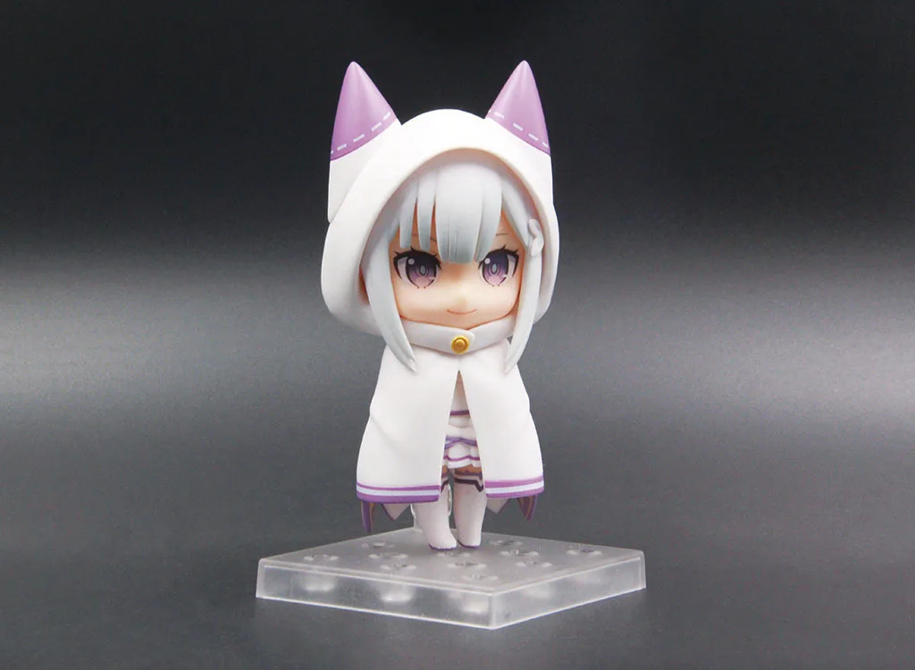 Аниме Re: жизнь в другом мире от zero Nendoroid 751 Эмилия каваи милые фигурки игрушки 10 см