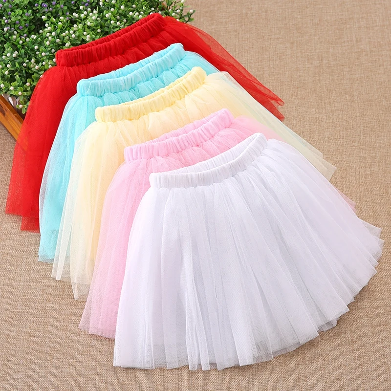 School Girl Skirt 2018 Summer Girl Tutu Skirts Children Clothes Tutu ...