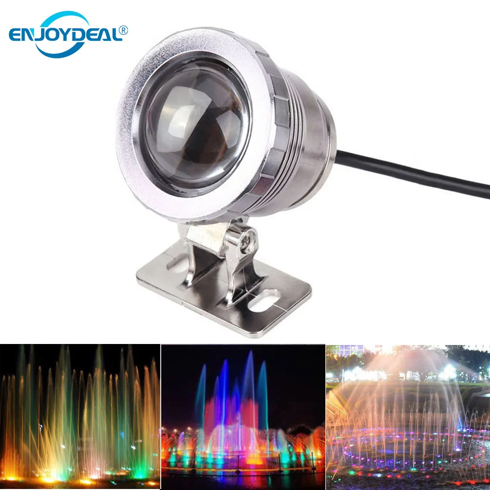 

10W 12V Underwater Led Light High Waterproof IP68 Landscape Lamp Fountain Pool Lights 5W LED Colourful Underwater Lights