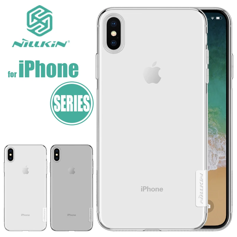 Для iPhone 11 Pro XS Max чехол Nillkin TPU Ультратонкий чехол для телефона для iPhone 11 Pro XS Max XR X 6 6S 7 8 Plus 5S SE силиконовый чехол