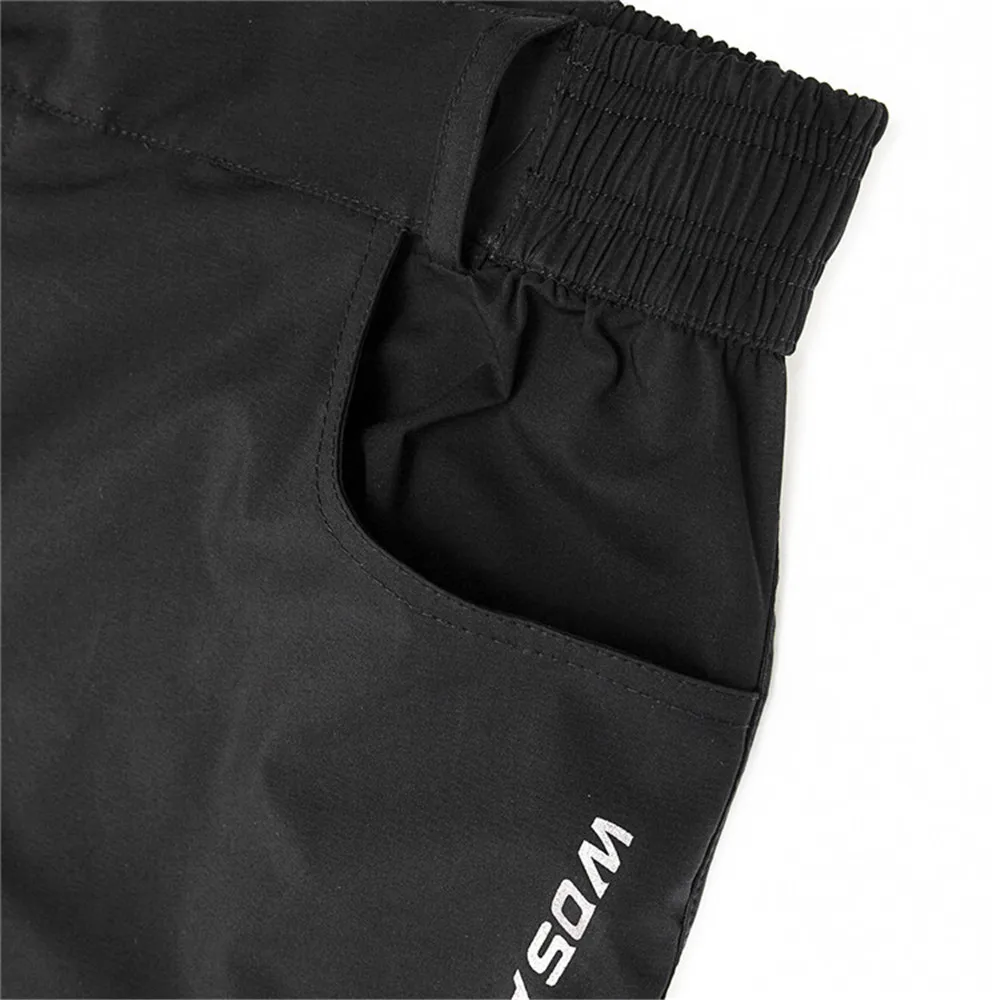 WOSAWE Elastic Side Pockets Cycling Shorts Water Repellent No Pad Mountain Bike Short Pants Breathable Downhill Sports Shorts WOSAWE Elastic Side Pockets Cycling Shorts Water Repellent No Pad Mountain Bike Short Pants Breathable Downhill Sports Shorts