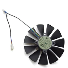 95mm 4PIN 5PIN Everflow T129215SU DC 12 v 0.5AMP Substituição Do Ventilador da Placa Gráfica Para ASUS GTX780/780TI R9280 /290/280X/290X Cooler