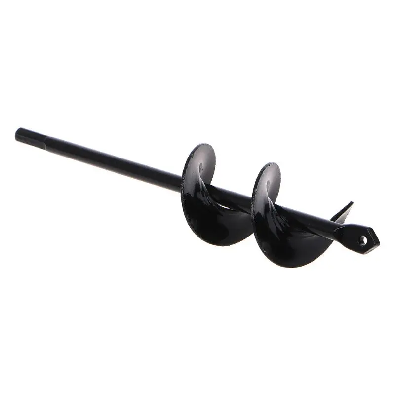 plantação, escavador, torção, espiral, bit escavador, ferramentas de broca