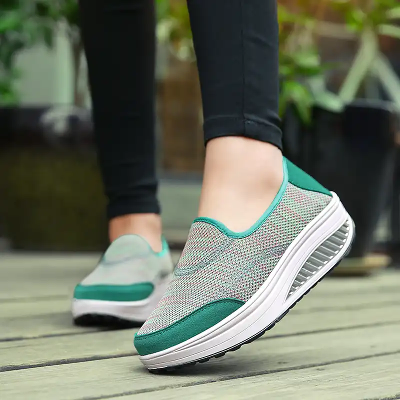 ladies non slip trainers