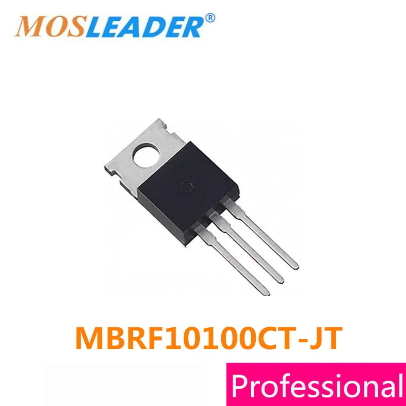 Mosleader MBRF10100CT JT TO220 50PCS J TO 220 Высокое качество|Запасные части| |