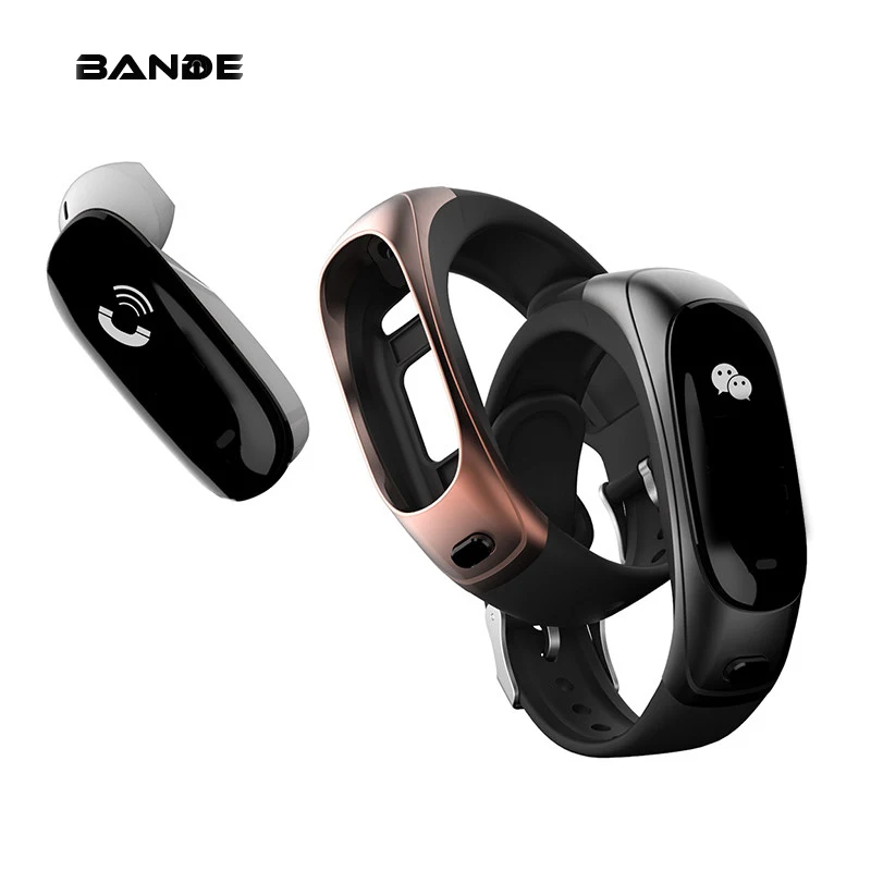 

Smart Waterproof Bracelet With Heart Rate Detection Rest Reminder Function