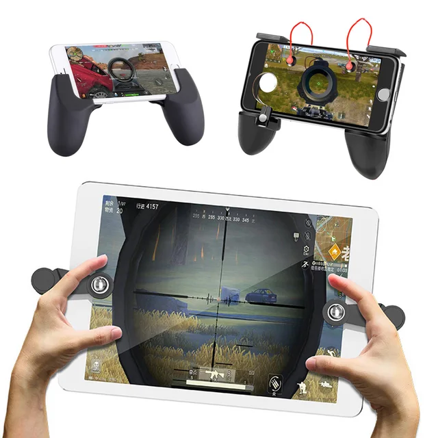 Best Price ET Cell Phone Handle Universal Mobile Phone Game Controller Pad Clamp Clip Mount Phone Holder for PUBG Controller Game Trigger Best Price ET Cell Phone Handle Universal Mobile Phone Game Controller Pad Clamp Clip Mount Phone Holder for PUBG Controller Game Trigger