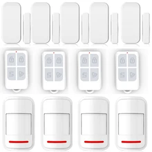 433 МГц Интеллектуальный беспроводной дверной зазор, датчик окна, детектор, беспроводной PIR датчик движения, инфракрасный детектор, пульт дистанционного управления, брелок