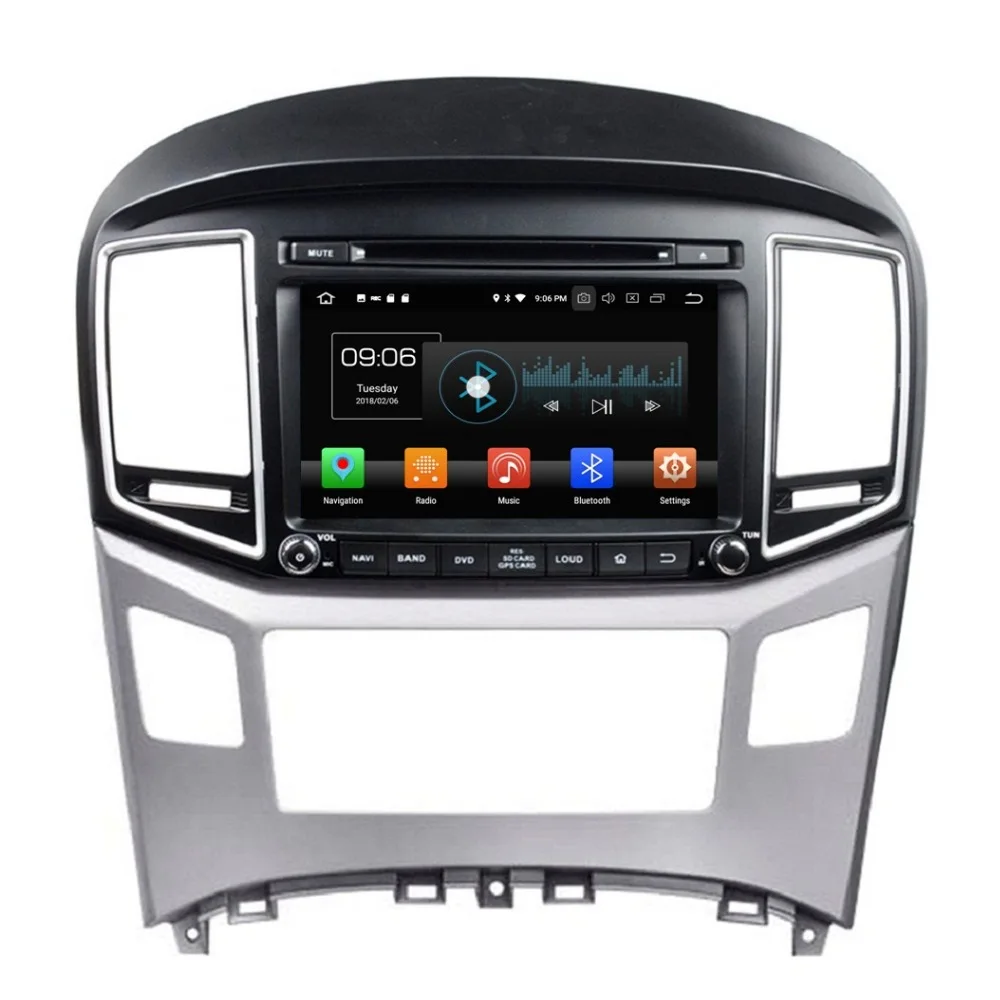 Sale 8" Android 8.0 Car Stereo DVD Radio GPS Multimedia for Hyundai H1 2016 2017 4GB RAM Bluetooth WIFI USB Mirror-link 32GB ROM 3