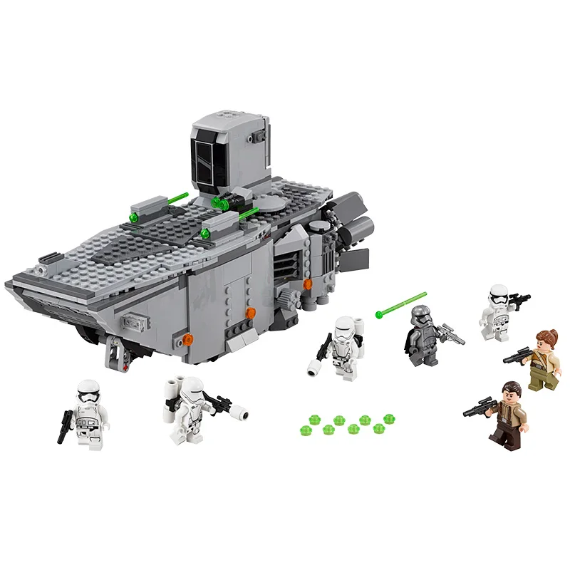 

LEPIN Star Wars 7 First Order Transporter Figure Toys Building Blocks Set Marvel Compatible Bela Educational Gift Toy Block
