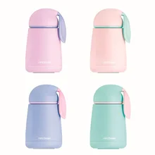 Mini isolierflasche thermos wasser tasse doppelschichten edelstahl trinken nette kinder wasserkocher kaninchen form 300 ml