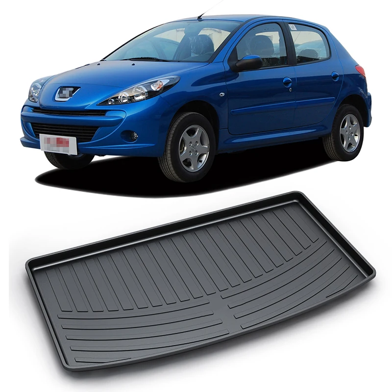 Non slip waterproof Rubber Rear Trunk Cargo Tray Rear Trunk Cover Floor