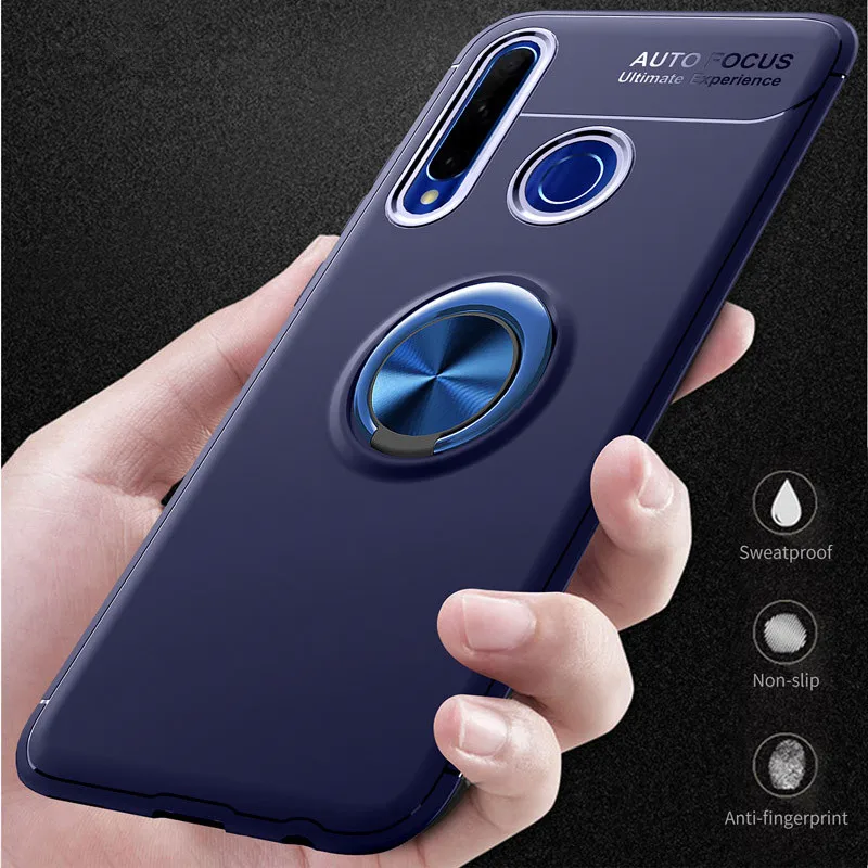 Чехол с кольцом на 360 градусов для Huawei Honor 10i 10 Lite 8S Y5 2019 вращающийся металлический