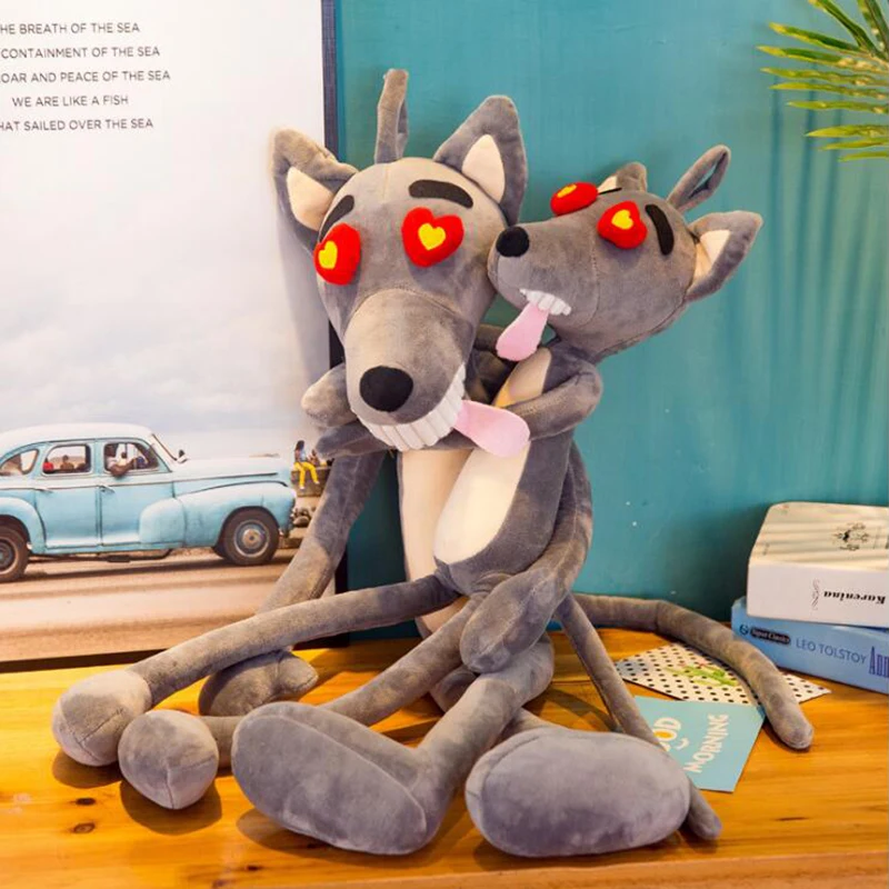 65 см Творческий мультфильм Плюшевые животного волк Мягкая игрушка плюшевые игрушки волк детская подушка кукла подарок на день рождения
