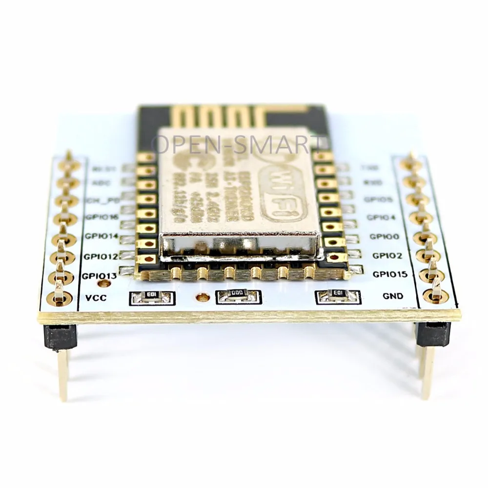 Беспроводной модуль приемопередатчика ESP8266 Wifi с антенной PCB + плата адаптера для