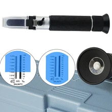 

0~32% Brix Refractometer Optical Sugar Food Beverages Juice Fruit ATC Content Meter Handheld Measuring Tool Test