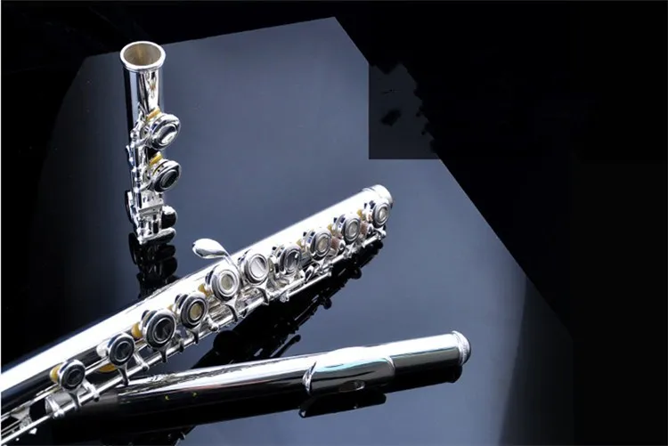 2018 عالية الجودة الناي YFL-471H أداة عزف موسيقى 17 حفرة E مفتاح مفتوحة B الموسيقى C الابتدائية الناي الأداء شحن مجاني