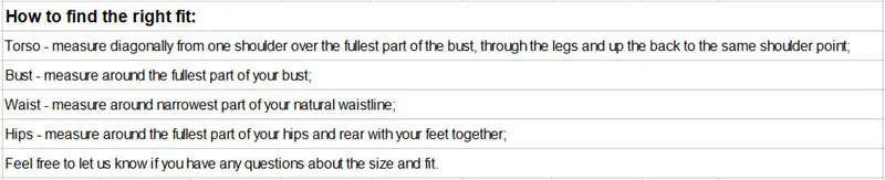 3-1How to find the right fit