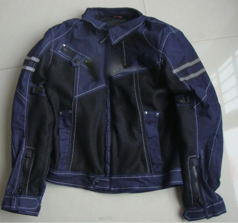 JK-006 Vintage Denim Mesh Jacket a6