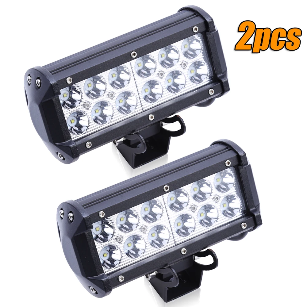 

36W LED Work Light Bar Spotlight Flood Lamp Driving Fog Offroad Beam Car Light for Truck SUV Tractor Boat Trailer Work Light
