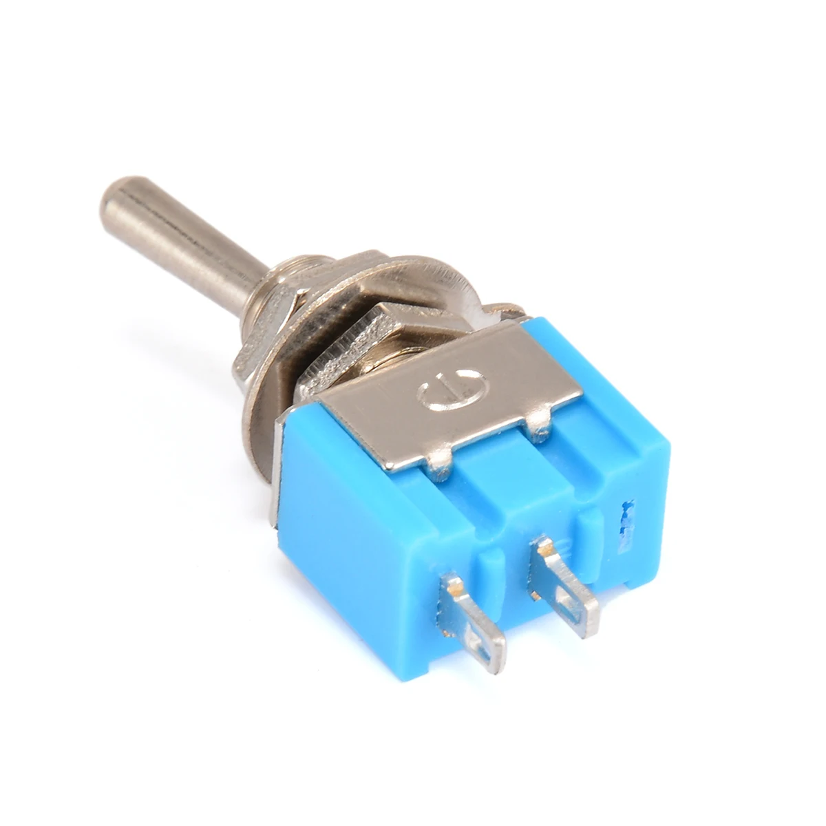 10pcs MTS-101 2 Pin SPST Switch ON-OFF 2 Positions 6A 250V AC Durable Mini Electrical Toggle Switches 33*13*8mm Mayitr