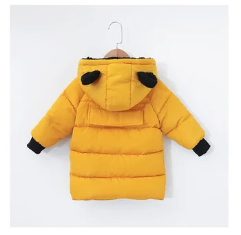 

Baby Winter Warm Coats Kids Boy Girl Thick Hooded Jacket Cotton Parka Child Padded Thermal Snowsuit Clothes 2 4 7 Year Kids Down