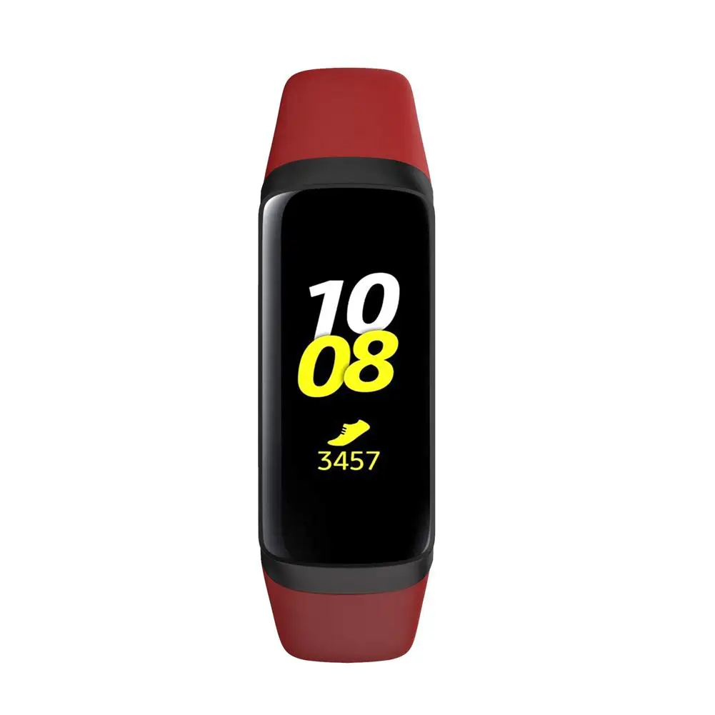 Браслет Loopback ремешок для Samsung Galaxy Fit SM R370 многоцветный Силиконовый часов #