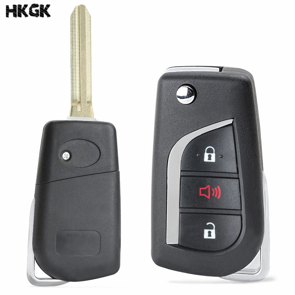 3 кнопки дистанционный ключ брелок от машины для Toyota Camry Corolla Hilux 4D67 433 92 МГц FCC ID : B41TA