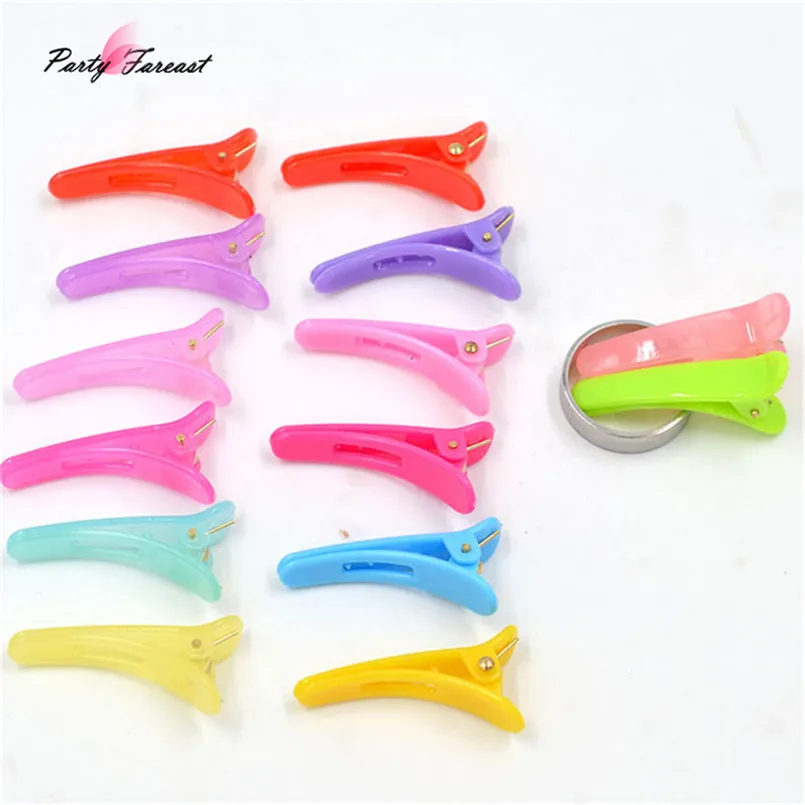 

10pcs Candy Color Hair Clips for Children Kids Plastic Hairpins for Girls Cute Scrunchie Hair Accessories diademas para mujer