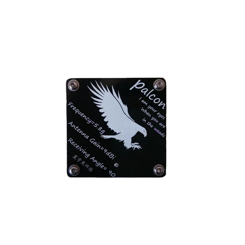 1 шт. SN-AAT 5 8G 9dbi панель плоская маленькая короткая FPV антенна 90 градусов RP-SMA