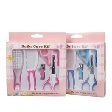 6 шт./компл. Детские комплекты клиперов для ногтей щетка для волос расческа набор для ухода за маникюром детские ножницы для ногтей Триммер продукты для ухода