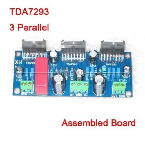 TDA7293 3-параллельный 255w подойдет как для повседневной носки, так Мощность Плата усилителя BTL AMP собранный доска