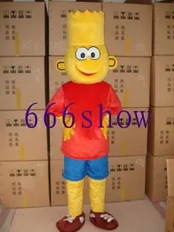 

Free shipping NEW Simpson cartoon mascot costume