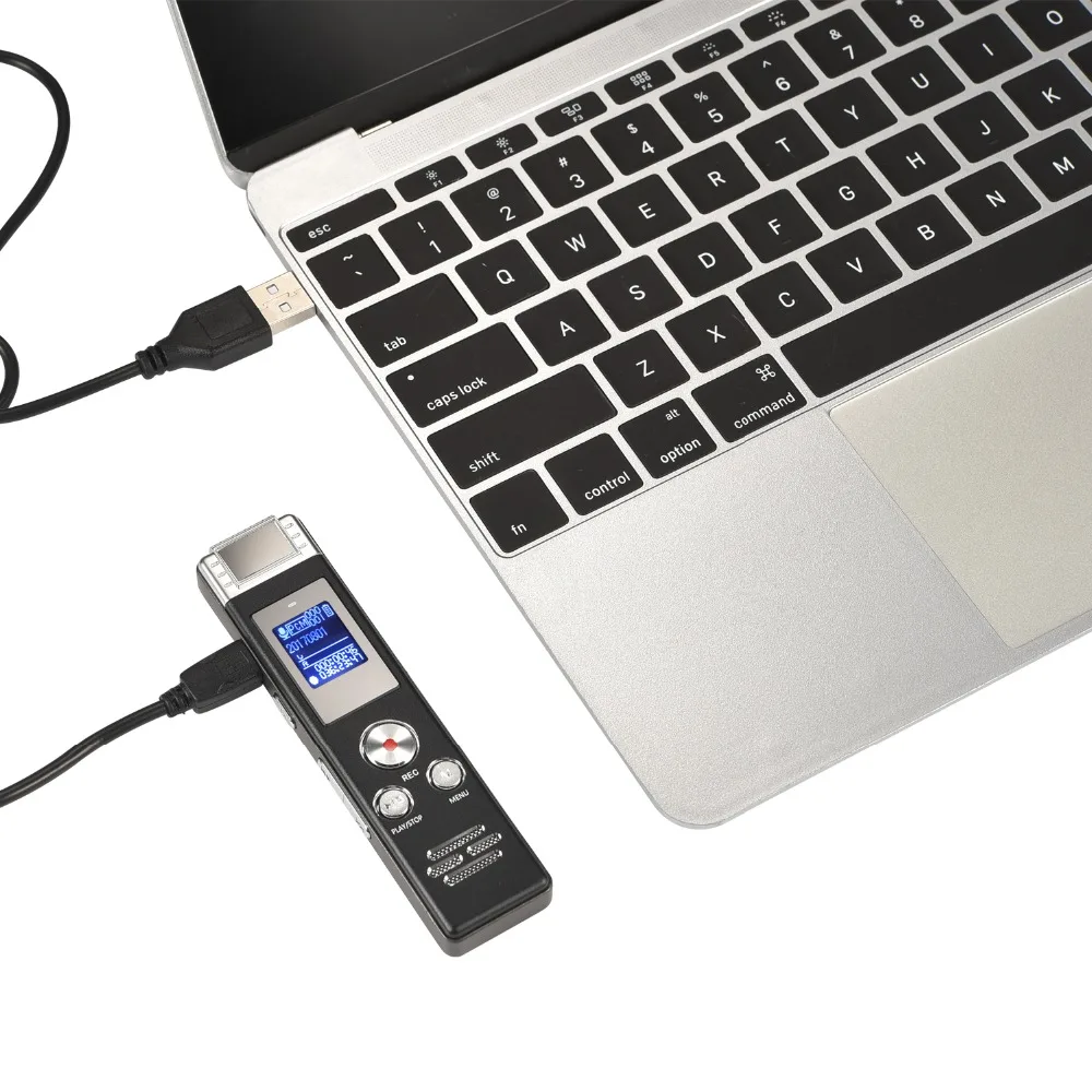 Цифровой диктофон Yulass 8GB Mini Audio Sound USB recorder, Профессиональный диктофон для встреч, судов, классов