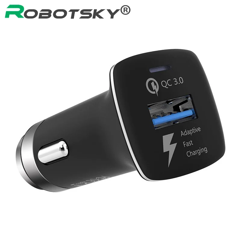 

Max 3A Quickly Charge 3.0 Charger 5V 9V usb Car Charge Fast Charger Mobile Phone Travel Adapter for iPhone Samsung car-charge