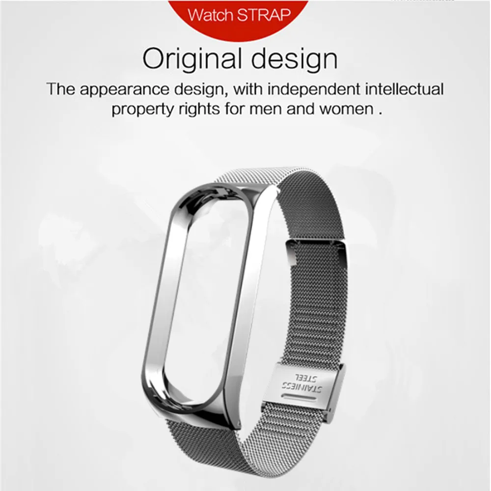 Metal Strap for Smart Fitness Trackers