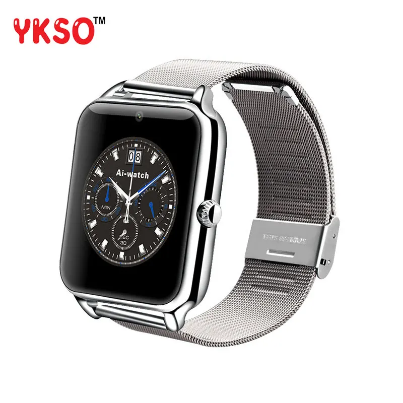 

YKSO bluetooth smart watch support sim card smart clock Z60 wearable devices Sleep tracker Pedometer smartwatch
