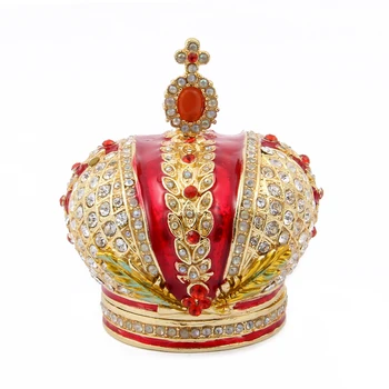 

FLETCHER Brand Metal Material Diamond Crown Craft for Jewelry Box