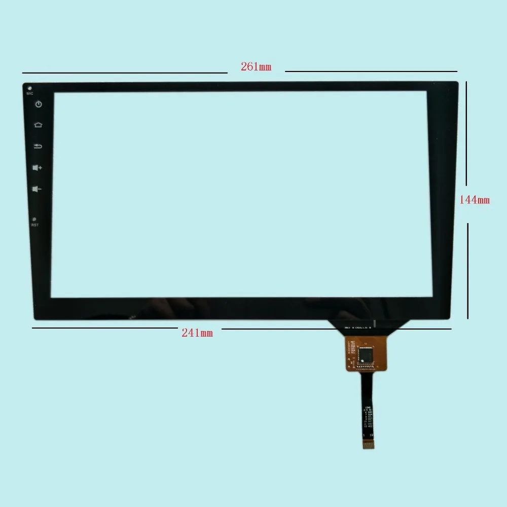 

261*144 10.2 inch android universal DVD navigation capacitive touch screen 6 pin or 12 pin