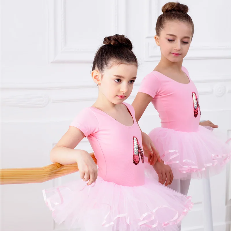 New Children Ballet Dancing Dress Girls Dance Practice Jumpsuit Kids
